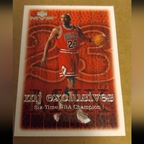 New!💯 Michael Jordan Chicago Bulls Upper Deck (1999) Basketball Card w/Plastic - Picture 4 of 12